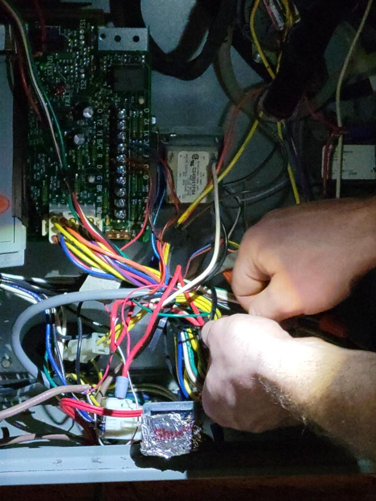 Summerville, SC AC Repair Fix-it 24/7 Wiring is Zip Tied